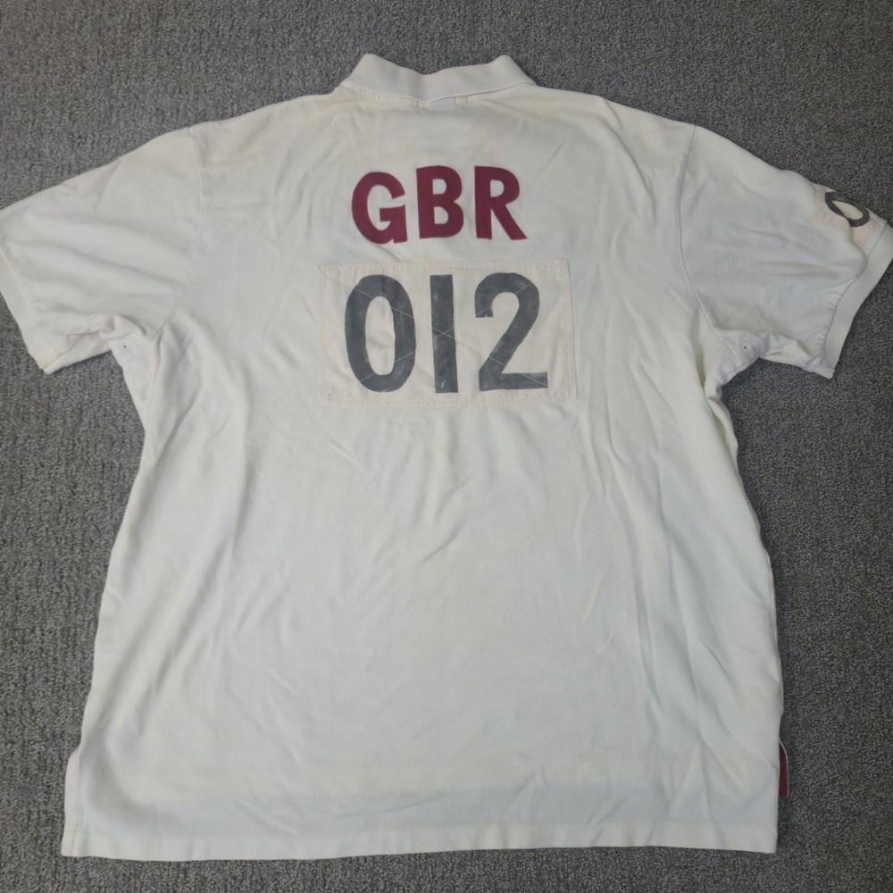 Polo Ralph Lauren Great Britain Track World Championship Big Pony Shirt Men 2XLT - Picture 8 of 10